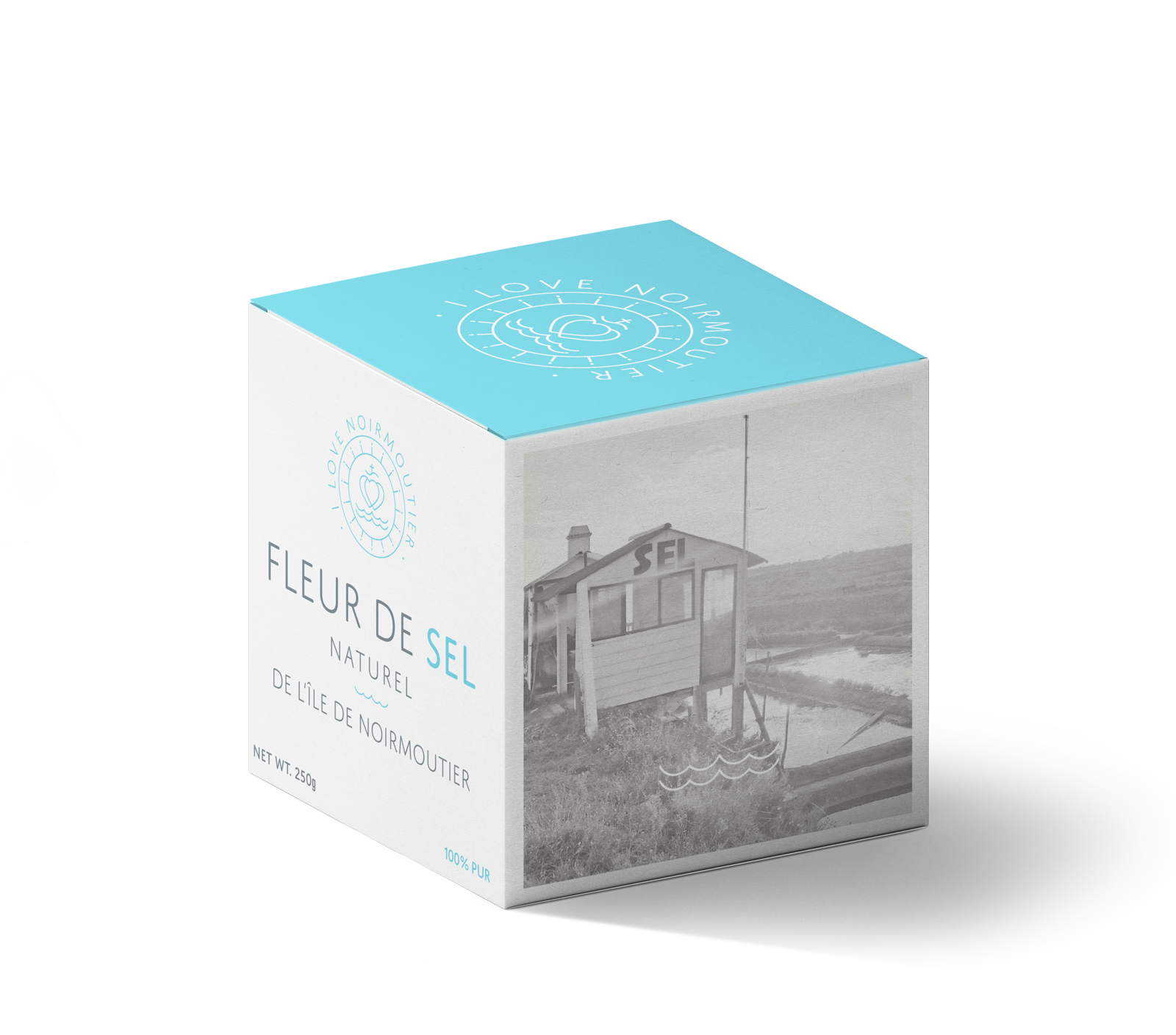 I Love Noirmoutier FLEUR DE SEL von der ÎLE DE NOIRMOUTIER